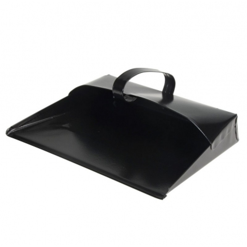 Faithfull Metal Dust Pan Wide Dustpan FAIBRDUSTPAN Sealants and Tools