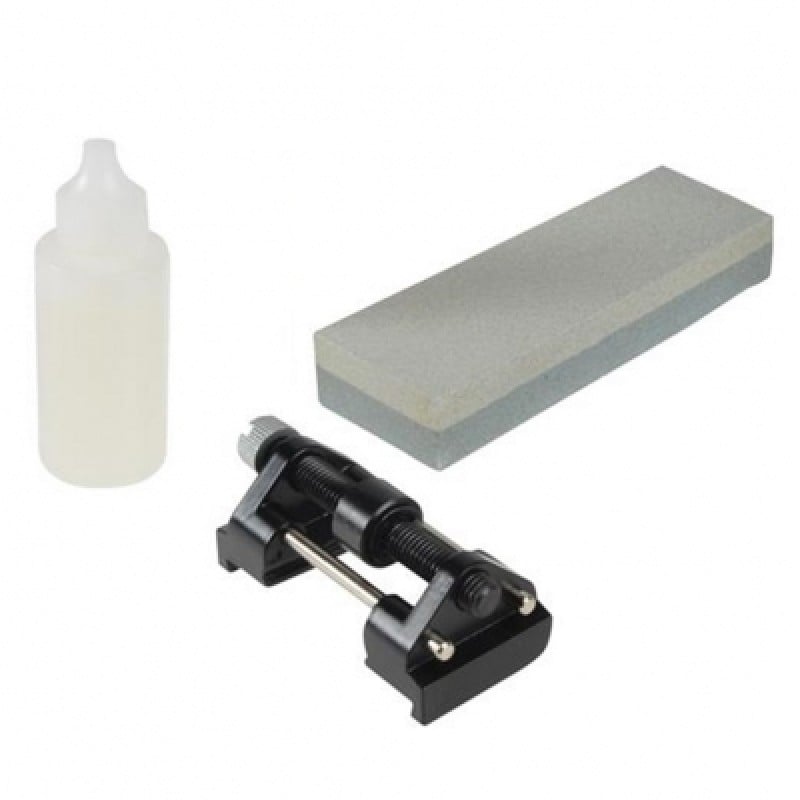 Roughneck Honing Guide Wood Chisel Plane Sharpening Stone Kit 30190