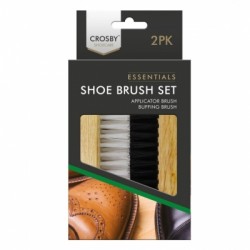 Jump Shoe care Shoe Cleaning Polishing Brush Set Twin pack JMP1010A