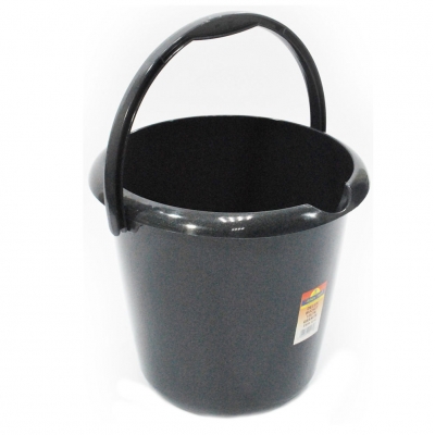 TML Quality Graphite Grey Houshold Bucket 13 Litre THW22-G