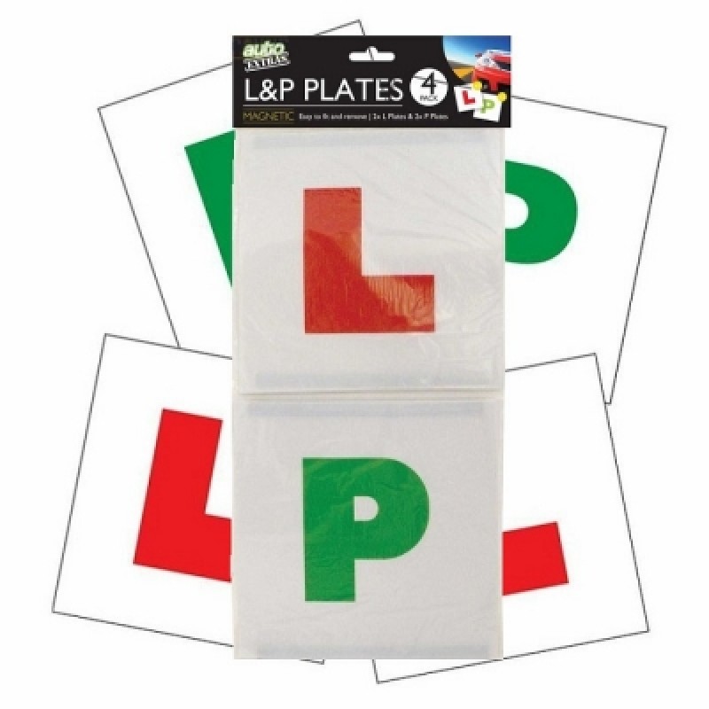 Pack Of 4 Magnetic Learner And Pass Plates 
