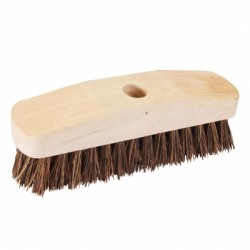 Silverline Deck Scrub Brush 9 inch Scrubbing Broom Stiff 633813