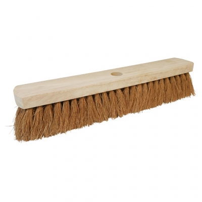 Silverline Broom Head Soft Coco Int Ext 600mm 24 inch 656623