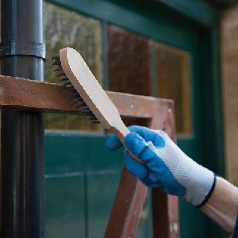 Silverline Heavy Duty 6 Row Hand Wire Brush PB06 Sealants and Tools