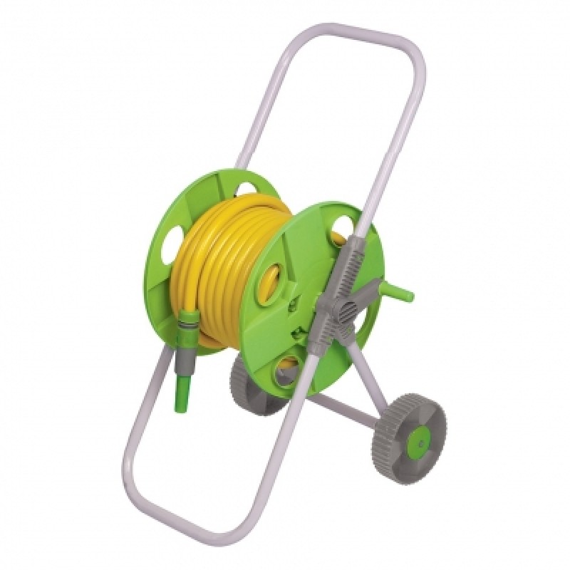 Silverline Wheeled Standing Garden Hose Pipe Reel 45m 686867 Sealants