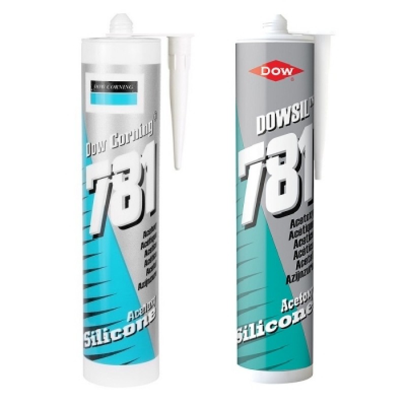 Dow Corning Dowsil 781 Colour Acetoxy Glazing Silicone Sealant