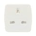 Power Master Wall Plug Mains Travel Adaptor Uk EU Electric Socket 171631