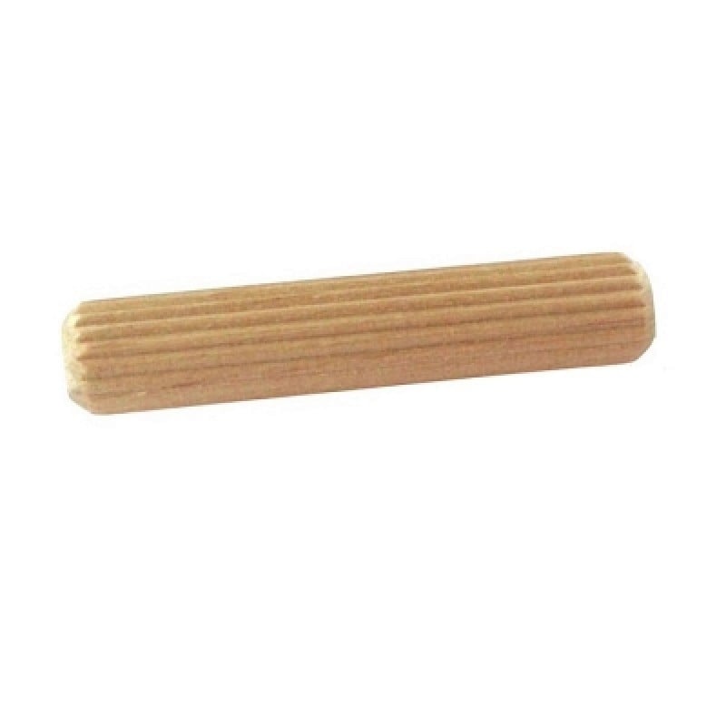 Silverline Birchwood Fluted Wooden Dowels 6mm 200pk 633751 Sealants