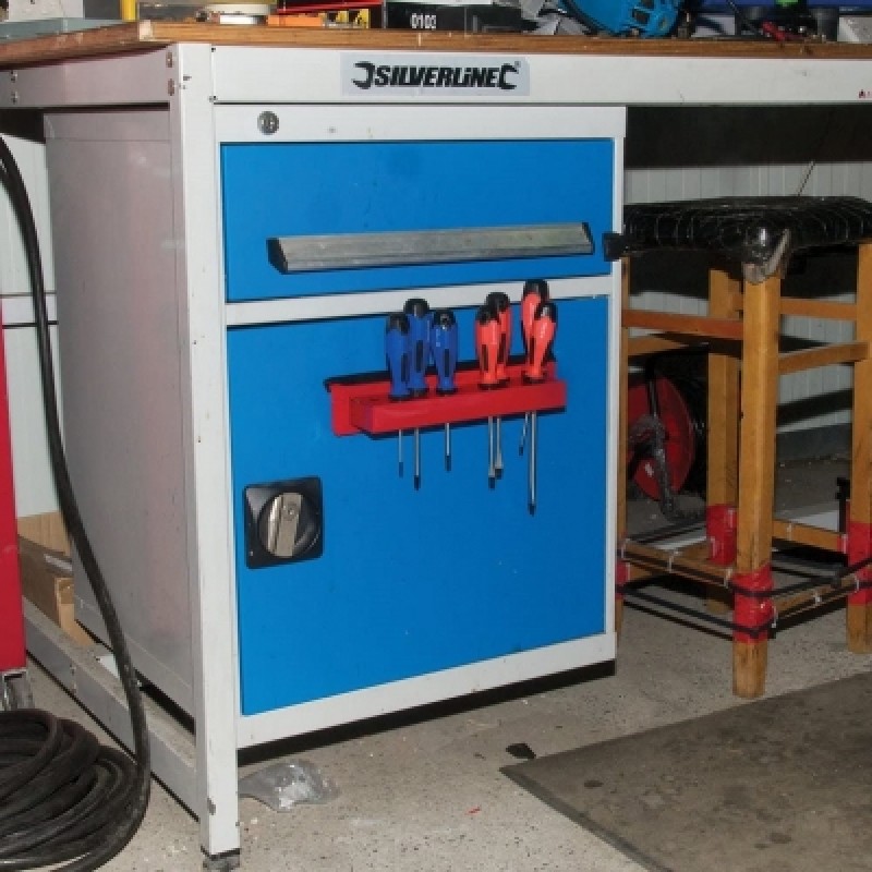 Magnetic screwdriver holder for tool box Clearance