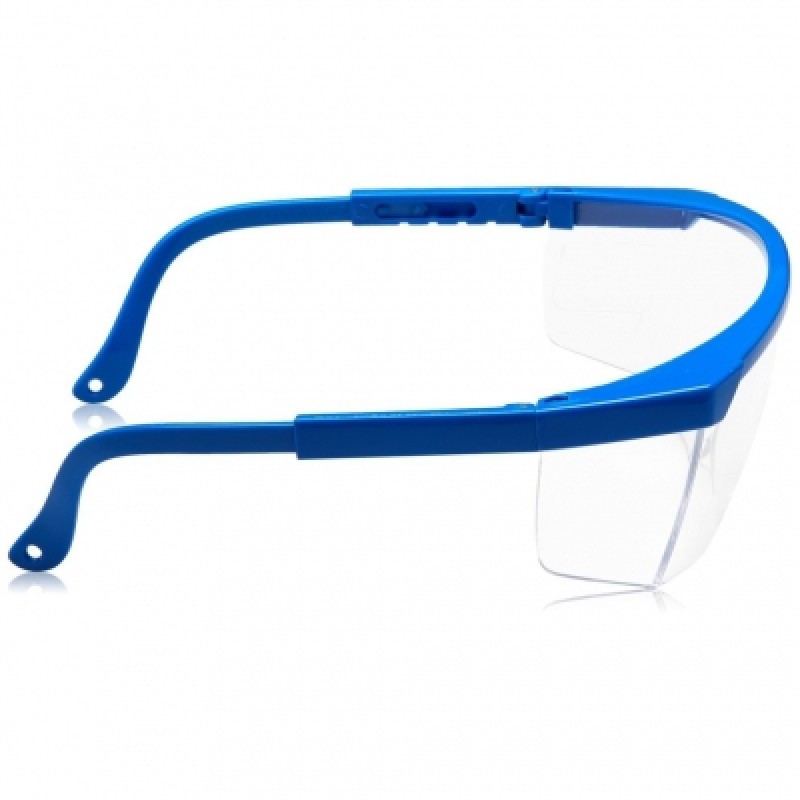 Silverline Safety Clear Wrap Around Over Glasses 868628 68129c