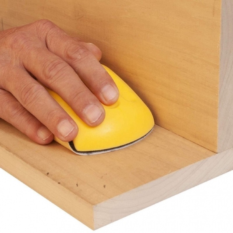 Silverline Hand Contour 150mm Sanding Disc Rubbing Block 100002