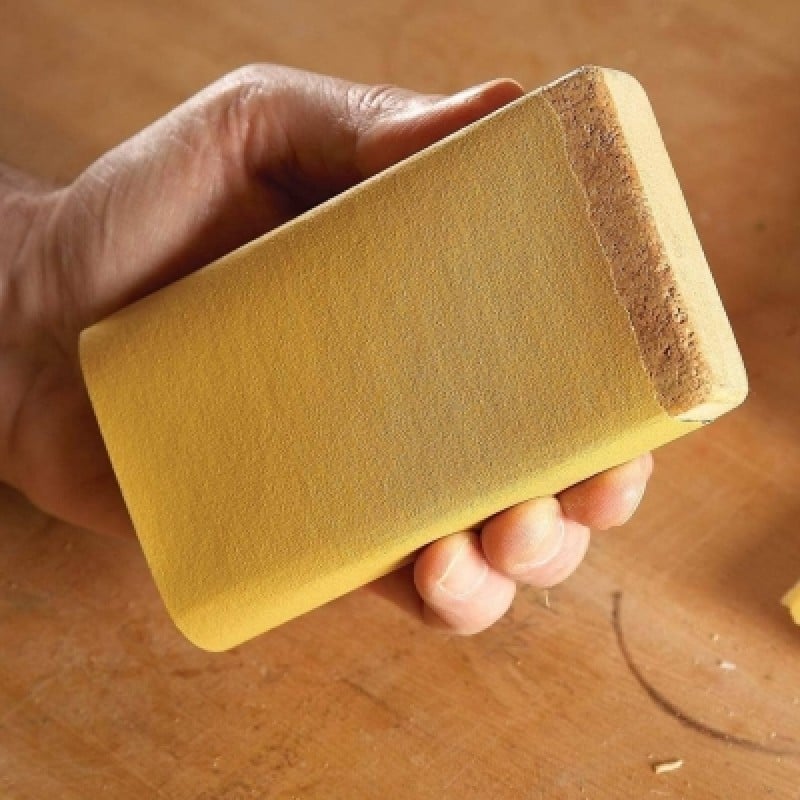 Silverline Hand Cork Rubbing Block Sanding Block 282641 Sealants and