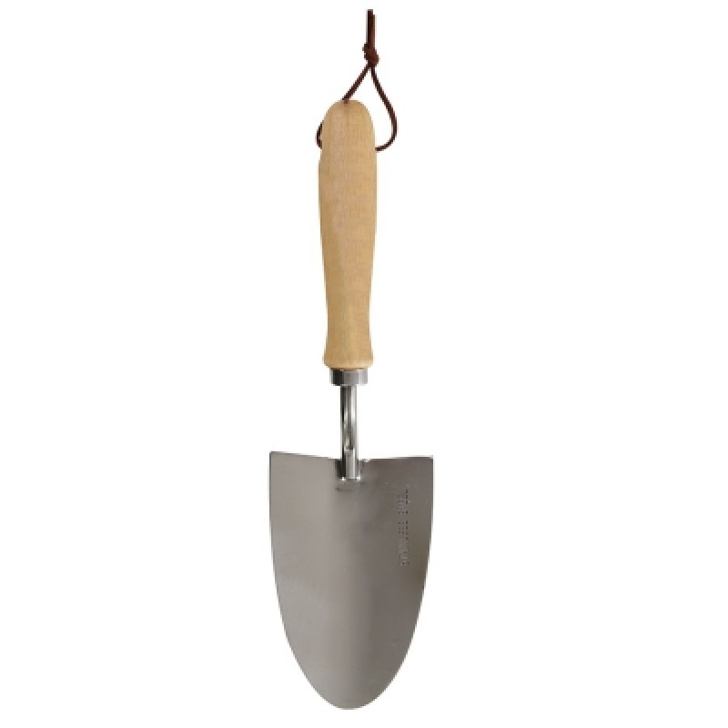 Silverline Mirror Finish Stainless Steel Garden Hand Trowel 251211 Sealants and Tools Direct