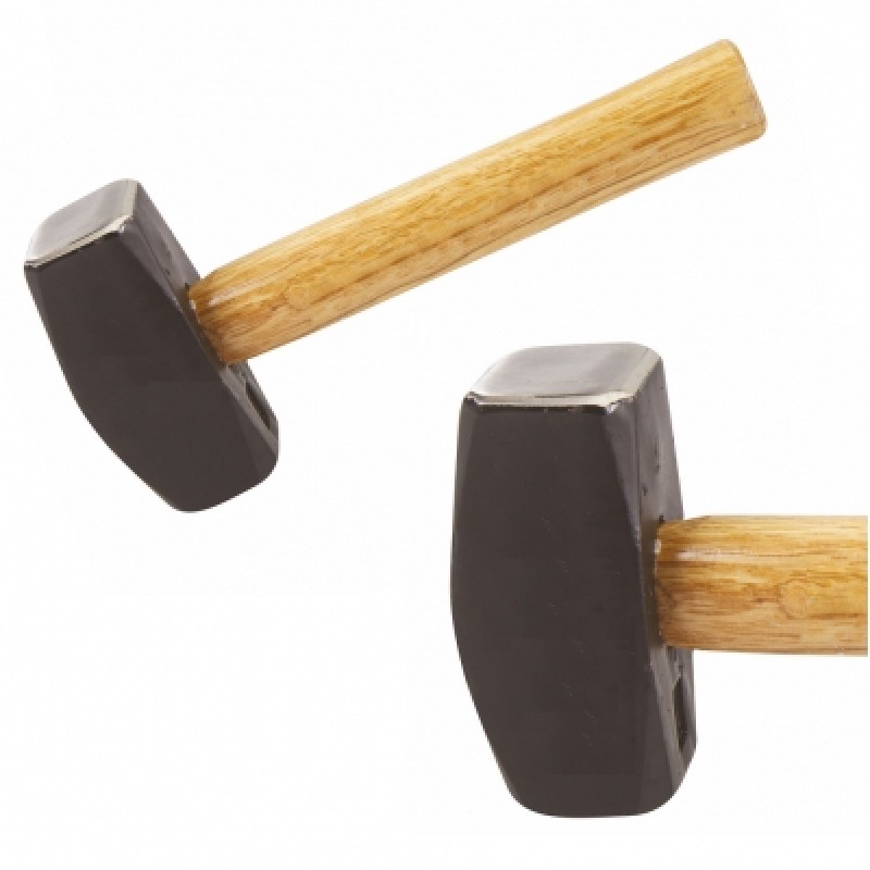 Silverline 2lb Hardwood Lump Club Hammer with Ash Handle 245033