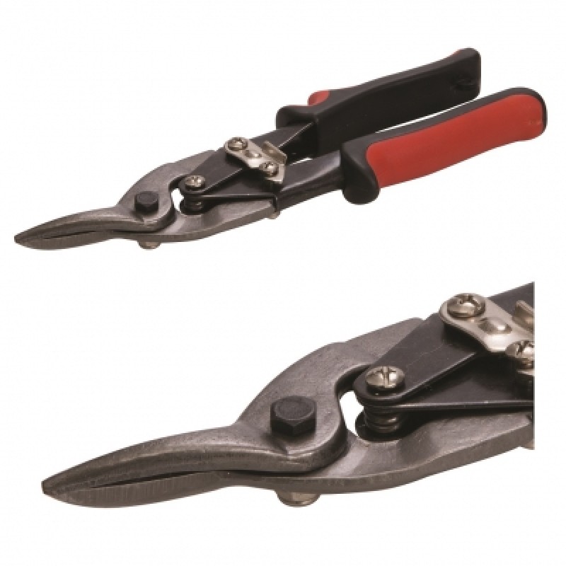 Silverline 252436 Aviation Tin Snips Right-Hand Cut 