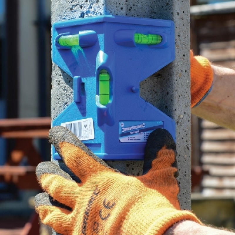 Silverline Quality 3 Vial Fence Post and Timber Level SL05 Sealants