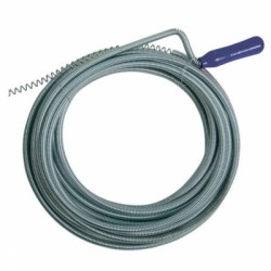 Silverline 870883 Waste Pipe Drain Unblocker Cleaner 5m Sprung Wire
