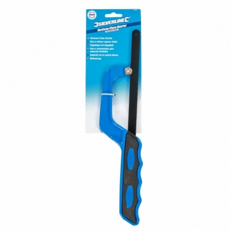 Silverline Hacksaw Handle & Blade Close Quarter 515859 Sealants and