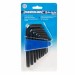 Silverline Hex Allen Key Set Metric 2mm to 10mm HK11