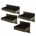 Silverline Magnetic Tool and Part Storage Tray 4pc Set 868873