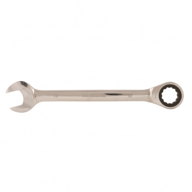 Silverline Combination Ratchet Spanner 8mm to 32mm Sealants and Tools