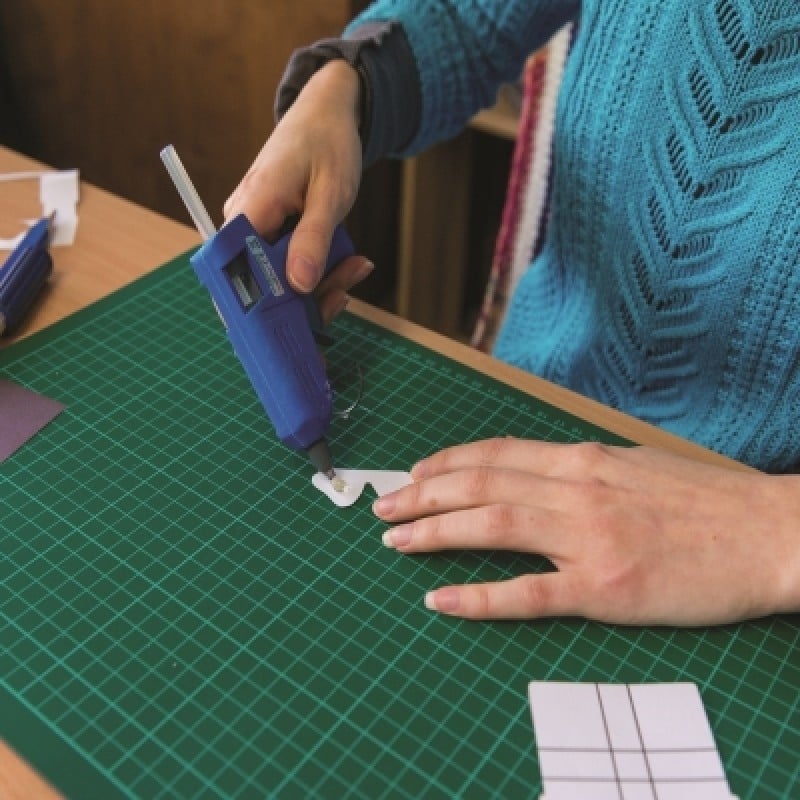 Silverline Glue Gun Hot Melt Glue Sticks 50pk 100mm 11.2mm 698462