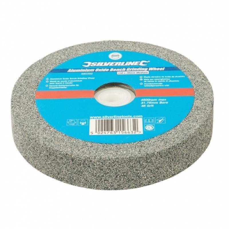 Silverline 150mm Bench Grinder Grinding Wheel Medium 390392 | Sealants