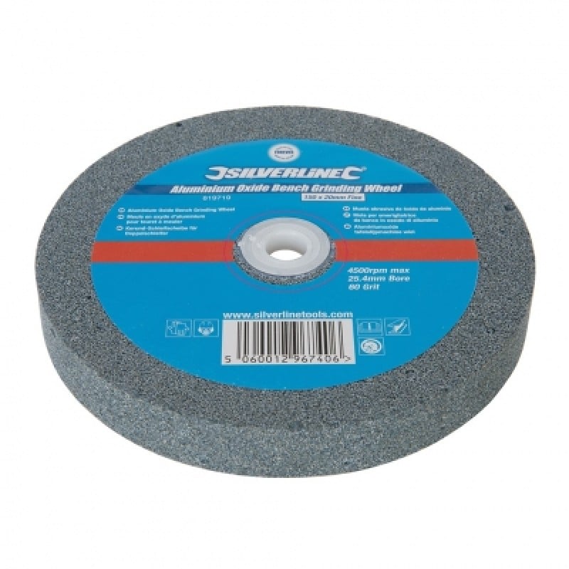 Silverline Fine Grinding Wheel 150 X 20mm | Trade & DIY