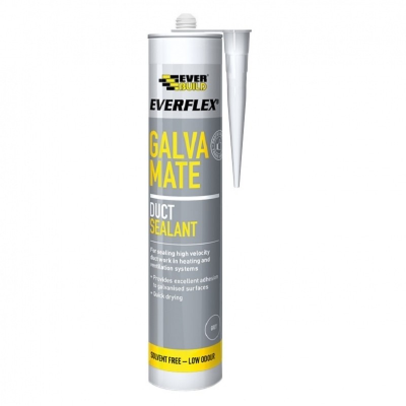 Everbuild Galva Mate Galvanised & Metal Duct Sealant GALVAM Sealants