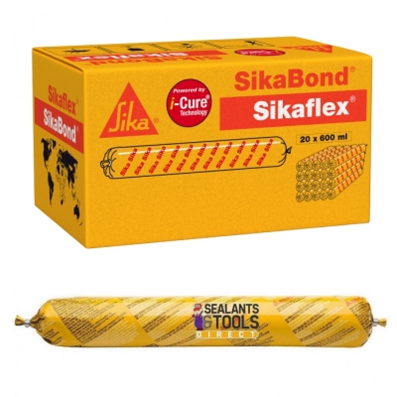 Sika Sikaflex FL Floor Joint Sealant 600ml GREY Box of 20 Sealants