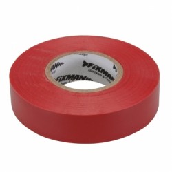 Fixman Electrical Insulation Tape Red 191784