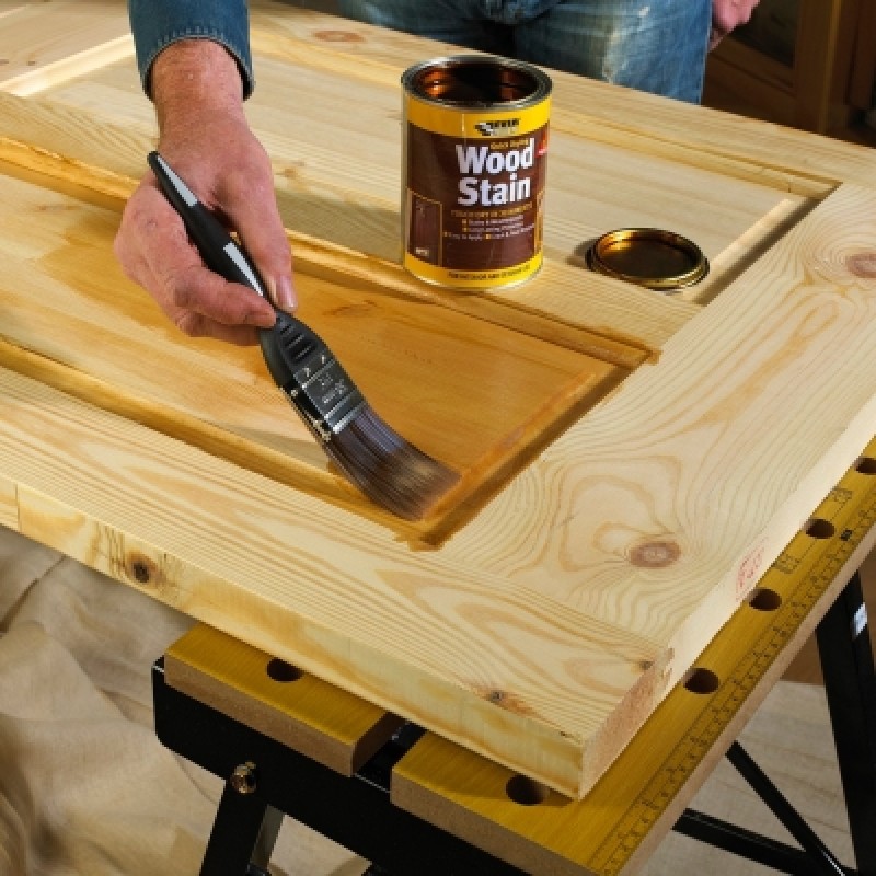 Everbuild Quick Drying Satin Wood Stain 750ml 8 Colours Sealants