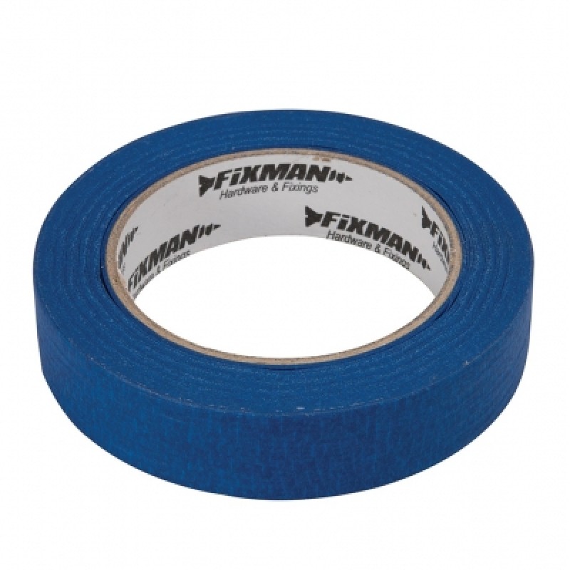 Fixman UV Resistant Masking Tape 25mm 192584 Sealants and Tools Direct