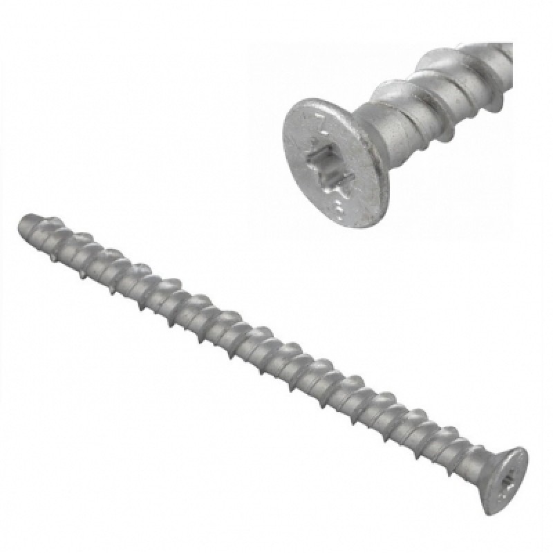 Lightning Concrete Masonry Torx Screw Bolt M6 50mm 100pk