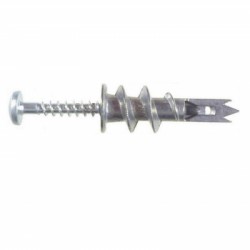 Plasterboard Wall Plugs Self Drilling DryWall Fixings Anchor 50 Pack
