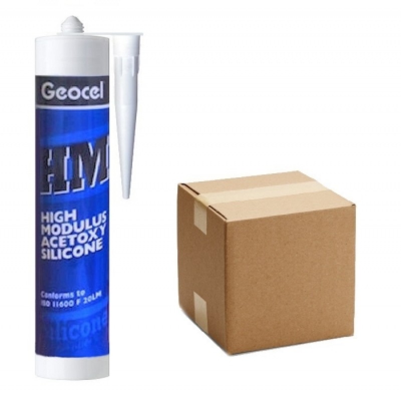 Geocel HM Bath Kitchen Silicone Sealant White Clear Jasmin Box of 12 Sealants and Tools Direct