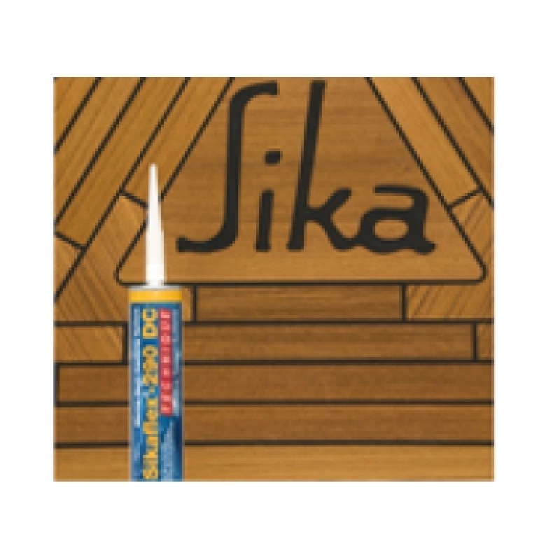 Sikaflex Sika 290DC PRO Marine Decking Caulk Sealant 300ml BLACK