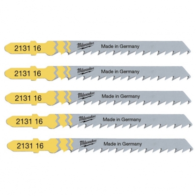 Milwaukee Jigsaw Blade Fast Cutting Wood T144D 4932213116 5pk