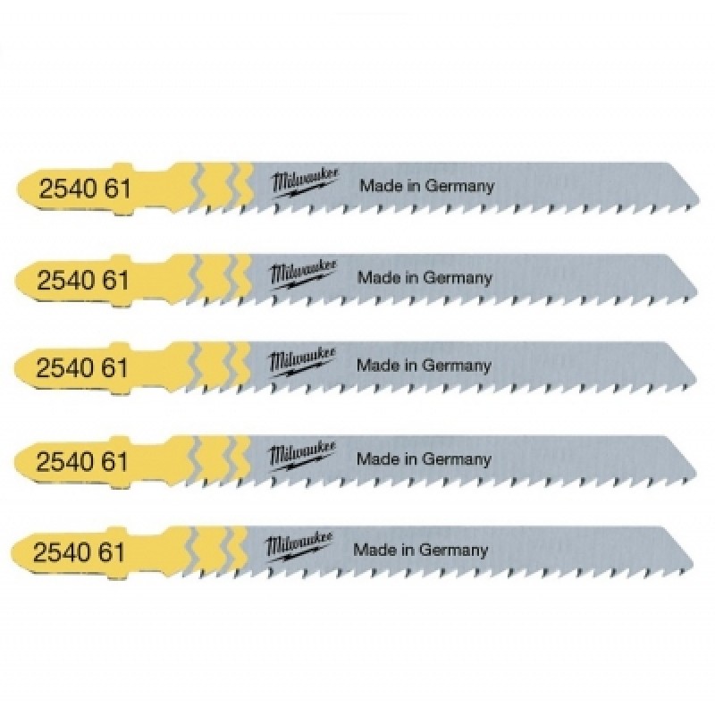 Milwaukee Jigsaw Blade Wood T101B 4932254061 5pk Sealants and Tools