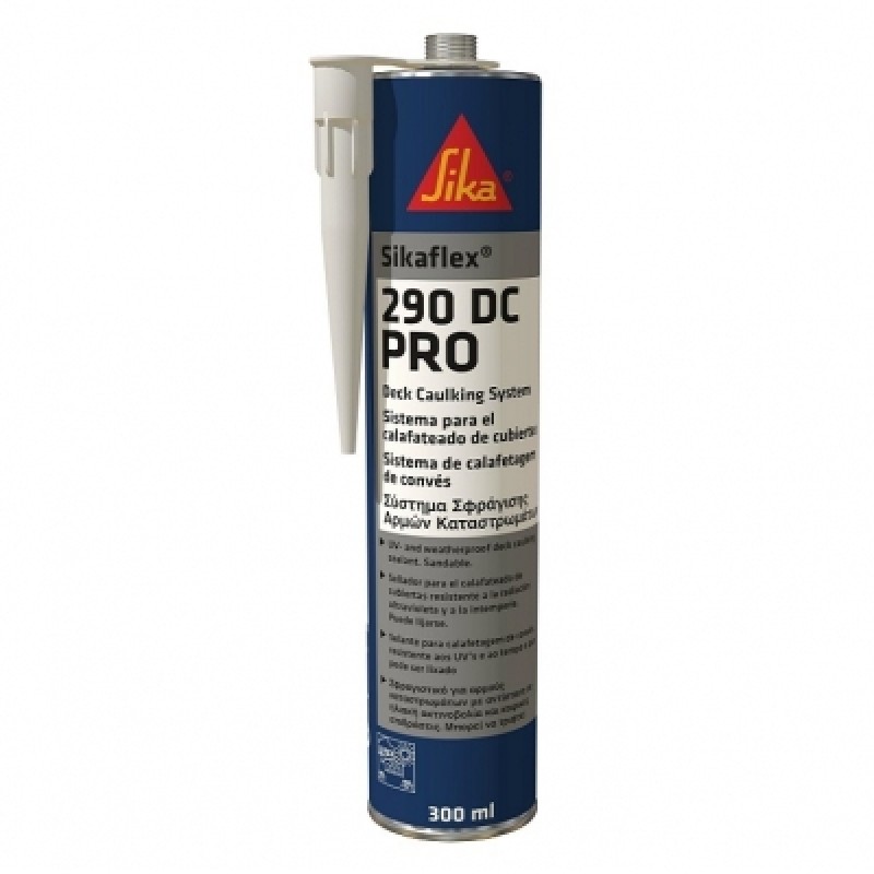 Sikaflex 290DC PRO Marine Sandable Deck Decking Caulk Sealant 300ml