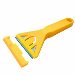 Window Cleaning Glass Scraper Blade and Guard