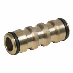 Garden Hose Pipe Brass Double Male Connector 1/2 inch 783093