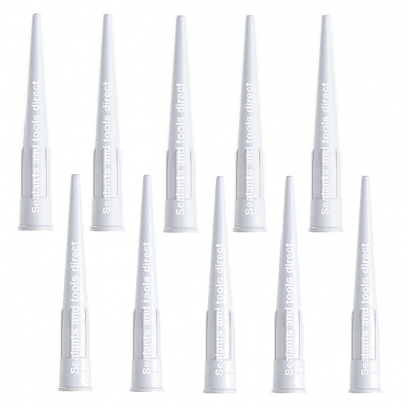 Standard 310ml C3 Silicone Sealant Nozzle 20pk Sealants and Tools Direct