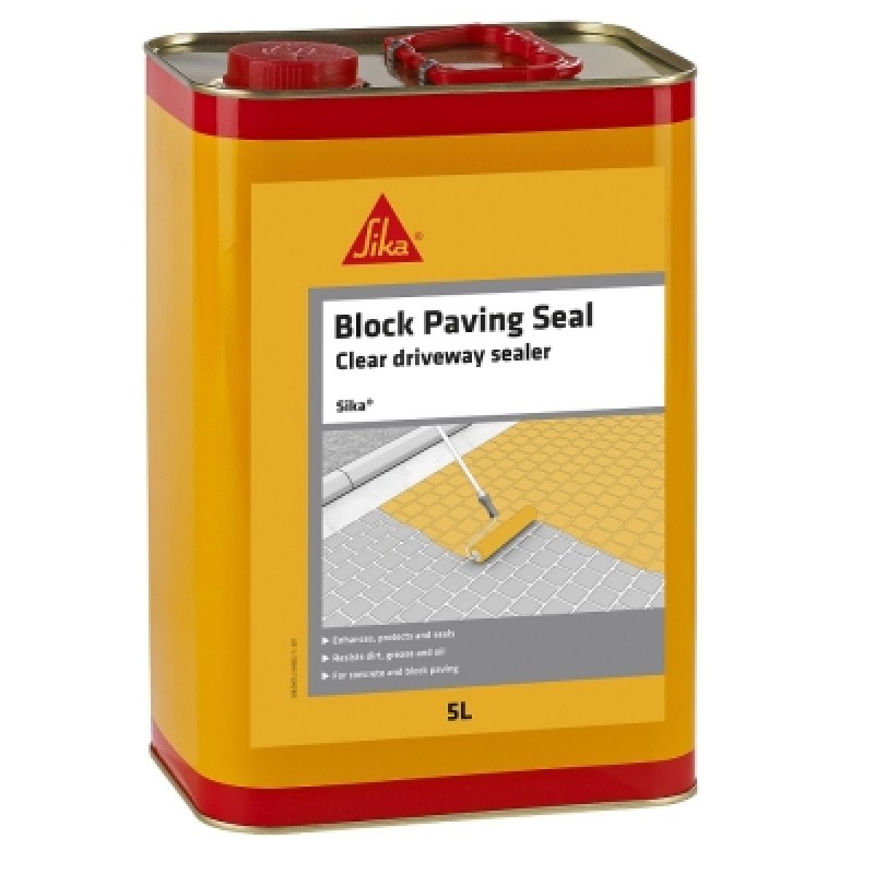 Sika Block Paving Seal Sealer 5 Litre SKBLOCKS5 Sealants and Tools Direct