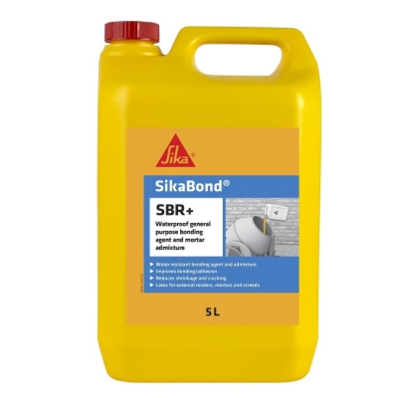 Sika SikaBond SBR + Waterproof Bonding Agent 5 Litre SIKASBR5