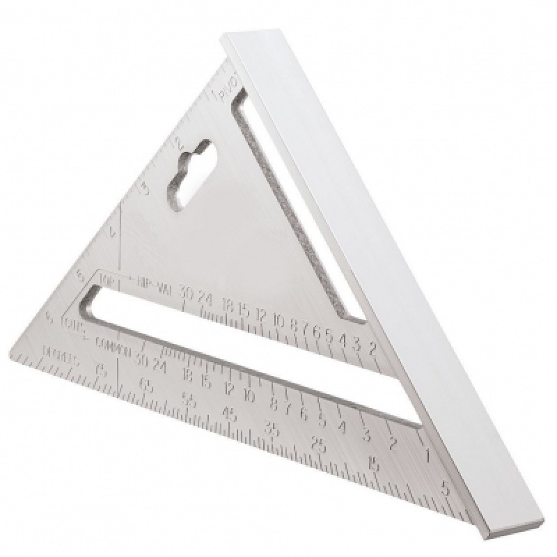 6" Aluminium Alloy Roofing Rafter Roofers Square Triangle Angle Guide Roof 