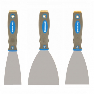 Silverline Expert Quality Filler Scraper 3pc Knife Set 661661