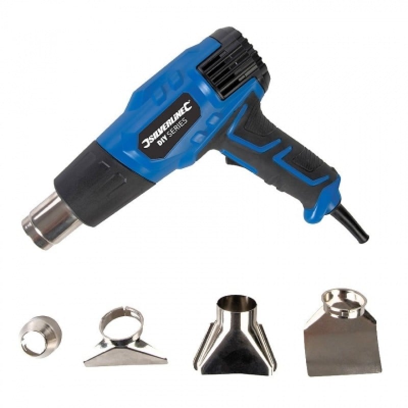 Silverline Hot Air Heat Gun Electric Paint Stripper 127655 Sealants and Tools Direct