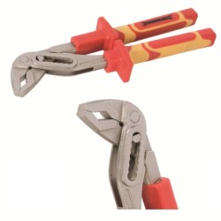 Silverline VDE Expert Adjustable Wrench Waterpump Pliers 783107