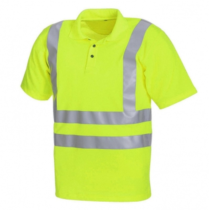 Silverline Hi-Vis Work Polo T Shirt Class 2 - Medium 598514 | Sealants ...